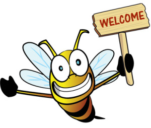 Welcome bee